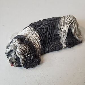 Sandicast Shih Tzu Gray/White S76 Figurine